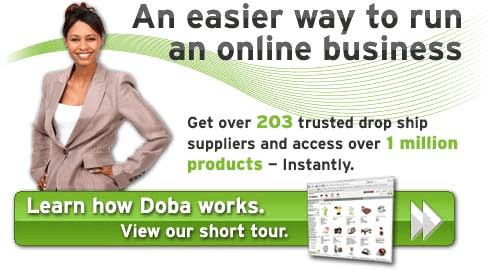 Doba.com - Dropshipping via wholesale distributers and suppliers