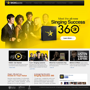 singing success 360 logo