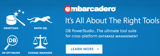 Embarcadero Technologies, Database tools and developer software