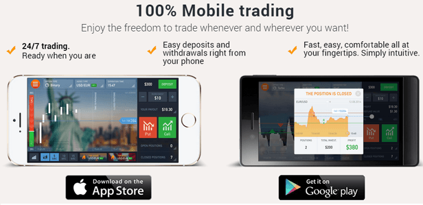 Online Binary Option Trading Platform