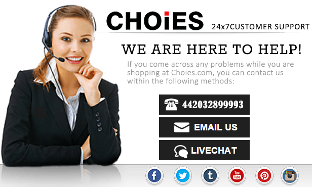 Choies.com - Online site for women's fashion clothing, dresses, shoes and more