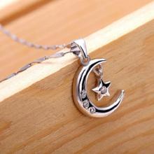 Zundiao - Sterling Silver Moon Pendant